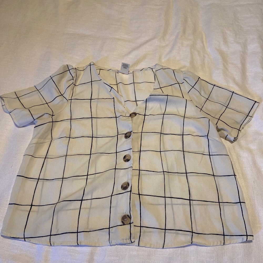 Button up work shirt